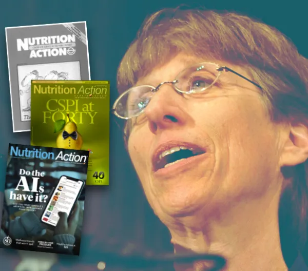 Bonnie headshot and 3 of her cover stories over the years