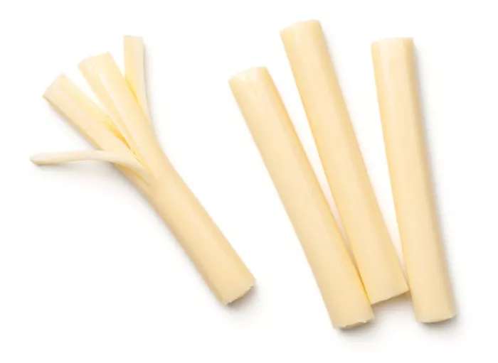 String cheese is almost always part-skim mozzarella and makes a healthy choice